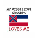 My Mississippi Grandpa Loves Me t-shirts by flagshirt My Mississippi Grandpa Loves Me t-shirts