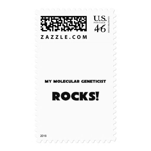 MY Molecular Geneticist ROCKS! Postage