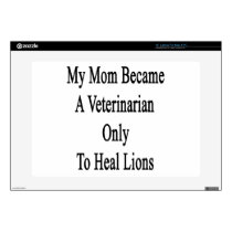 My Mom Became A Veterinarian Only To Heal Lions