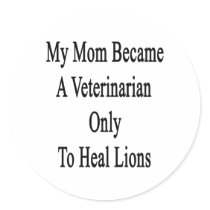 My Mom Became A Veterinarian Only To Heal Lions