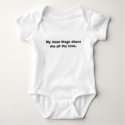 My mom blogs about me all the time. t-shirts