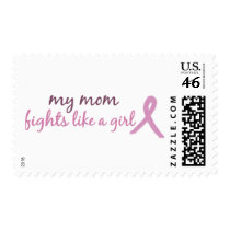 My mom fights like a girl 2008 postage stamps