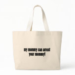 My Mom is a cop Canvas Bag