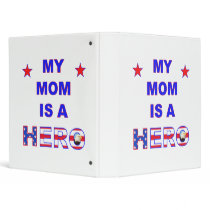 My Mom Is A Hero binders by HappyDoggies My Mom Is A Hero binders