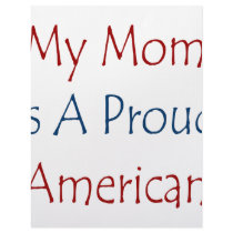 My Mom Is A Proud American letterhead