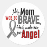 My Mom Is An Angel 1 Brain Cancer Sticker