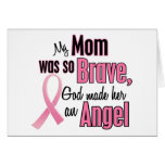 My Mom Is An Angel Breast Cancer Cards