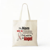 My Mom Is An Angel Lung Cancer bags by awarenessgifts My Mom Is An Angel Lung Cancer bags