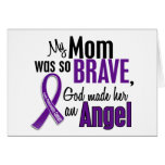My Mom Is An Angel Pancreatic Cancer Greeting Cards