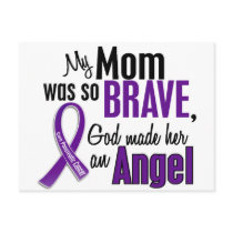 My Mom Is An Angel Pancreatic Cancer Postcard