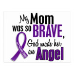 My Mom Is An Angel Pancreatic Cancer Postcard
