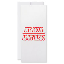 My Mom Is My Hero rack cards