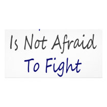 My Mom Is Not Afraid To Fight Your Mom Picture Card