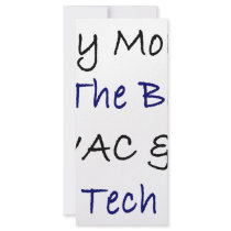 My Mom Is The Best HVAC & R Tech rack cards by Supernova23 My Mom Is The Best HVAC & R Tech rack cards