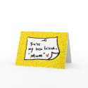 my mom, my best friend cards