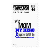 My Mom, My Hero Colon Cancer Postage Stamp