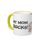 My Mom Rocks! mugs