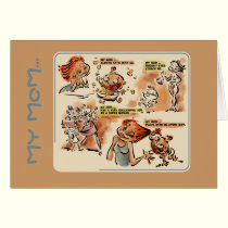 My Mom... Some Funny Daily Facts V2 cards
