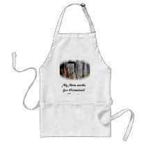 My Mom works for Homeland Security aprons by ckoch18 My Mom works for Homeland Security aprons