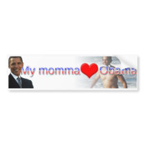 My Momma Loves Obama bumper stickers