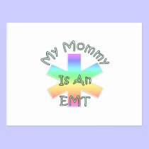 My Mommy Is An EMT postcards
