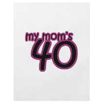 My Mom's 40 Personalized Flyer