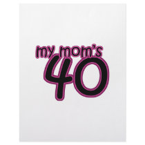My Mom's 40 Customized Letterhead