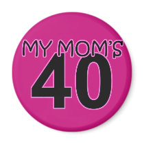 My Mom's 40 Magnets