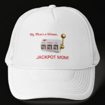 My Mom's a Winner Jackpot Mom "Mother's Day" Hat hats