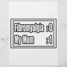 My Mom's Beating Fibromyalgia (Scoreboard) Flyer