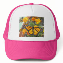 My Monarch Butterflies-hat by artdebogallery My Monarch Butterflies-hat