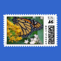 My Monarch postage
