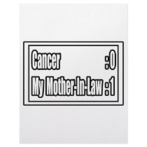 My Mother-in-Law Beat Cancer (Scoreboard) Letterhead Design