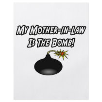 My Mother-In-Law Is The Bomb flyers by Mother_In_Law_Shirts My Mother-In-Law Is The Bomb flyers