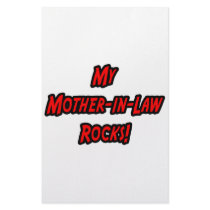 My Mother-In-Law Rocks stationery