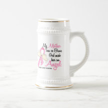 My Mother Is An Angel 2 Breast Cancer Coffee Mug