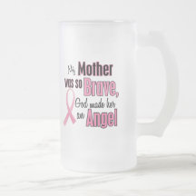 My Mother Is An Angel Breast Cancer Coffee Mug
