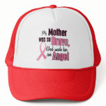 My Mother Is An Angel Breast Cancer Trucker Hats