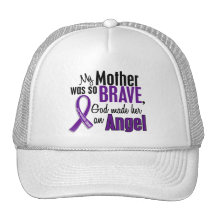 My Mother Is An Angel Pancreatic Cancer Mesh Hat
