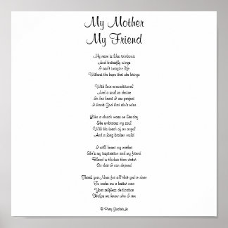 My Mom My Friend Poem 11