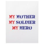 My mother, my soldier, my hero custom letterhead