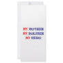 My mother, my soldier, my hero personalized rack card