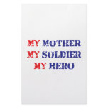 My mother, my soldier, my hero stationery design