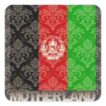 My Motherland Afghanistan Square Sticker
