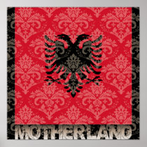 My Motherland Albania Print
