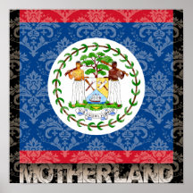 My Motherland Belize Posters