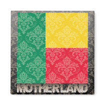 My Motherland Benin Refrigerator Magnets