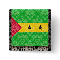 My Motherland Sao Tome And Principe Buttons