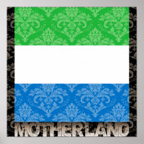 My Motherland Sierra Leone Posters