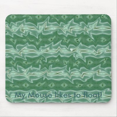 My Mouse likes to float! Mouse Mat by evaave